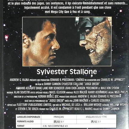 Judge Dredd – Sylvester Stallone – SF-Action-DVD