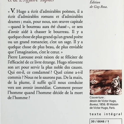 The Last Day of a Condemned Man - Followed by Claude Gueux and the Tapner Affair - Victor Hugo - book
