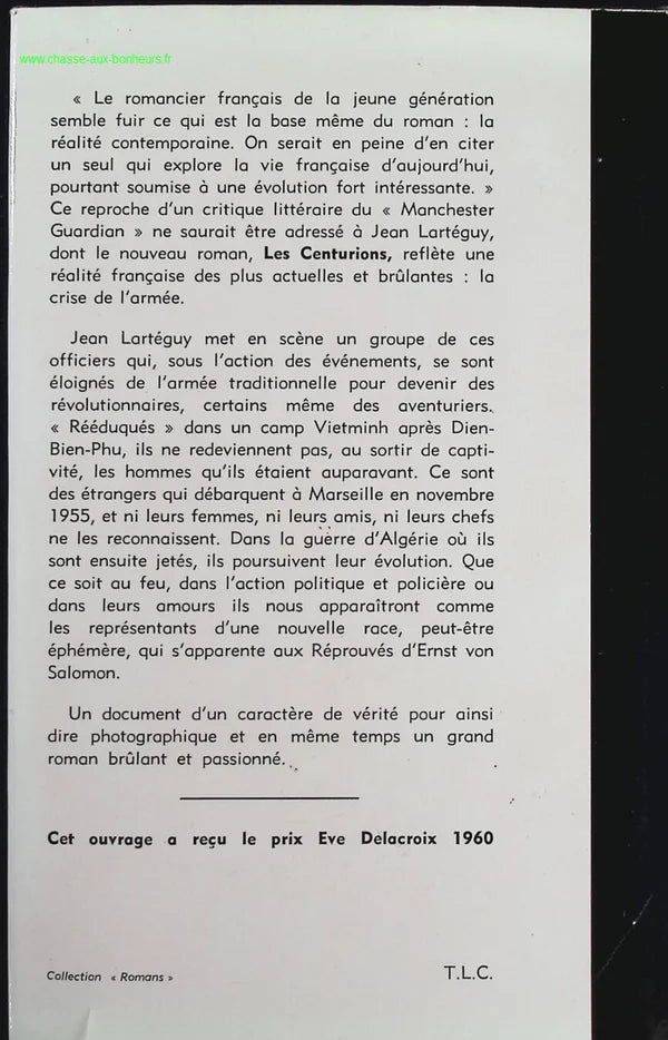 The Centurions - Jean Lartéguy - Book