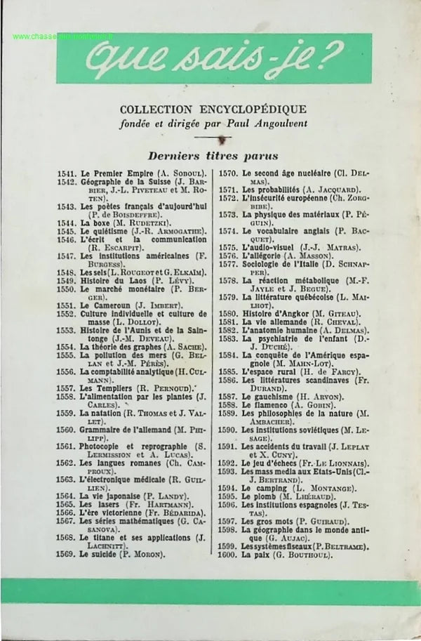 Hypnosis and Suggestion - Paul Chauchard - Book