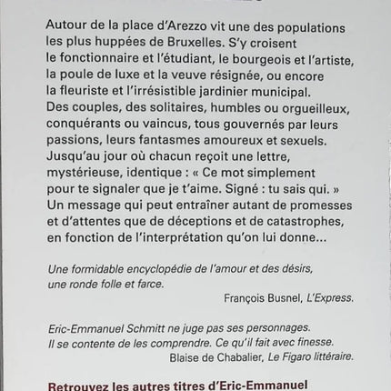 Die Papageien der Piazza d'Arezzo - Éric-Emmanuel Schmitt - 2017 - Buch