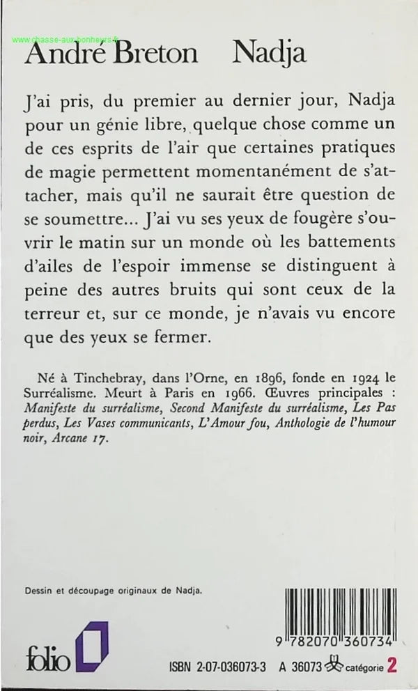 Nadja - André Breton - Livre