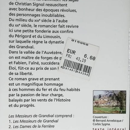 The Gentlemen of Grandval - Volume 1 - Christian Signol - 2012 - book