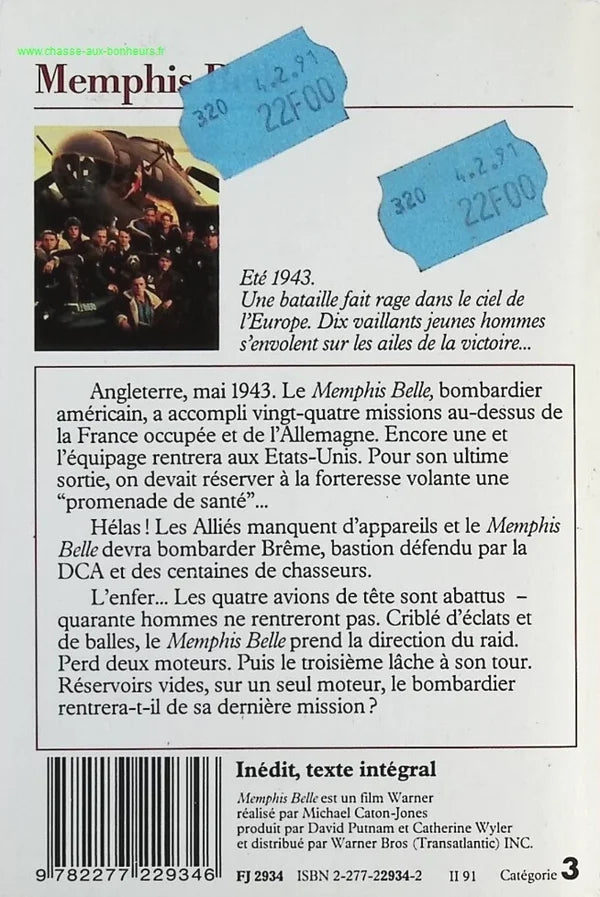 Memphis Belle - Monte Merrick - Book