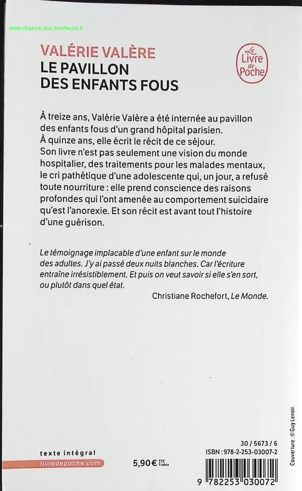 The Pavilion of Crazy Children - Valérie Valère - book