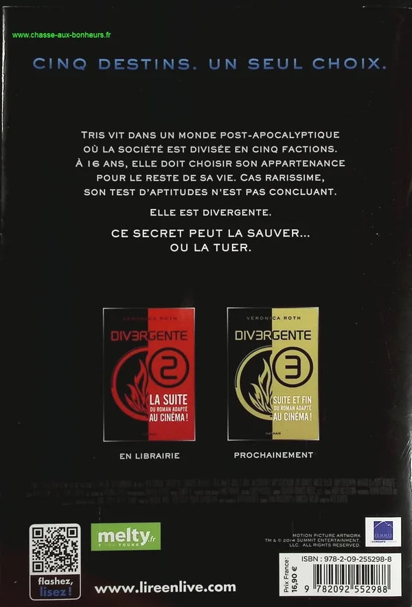 Divergente - Tome 1 - Veronica Roth - Livre