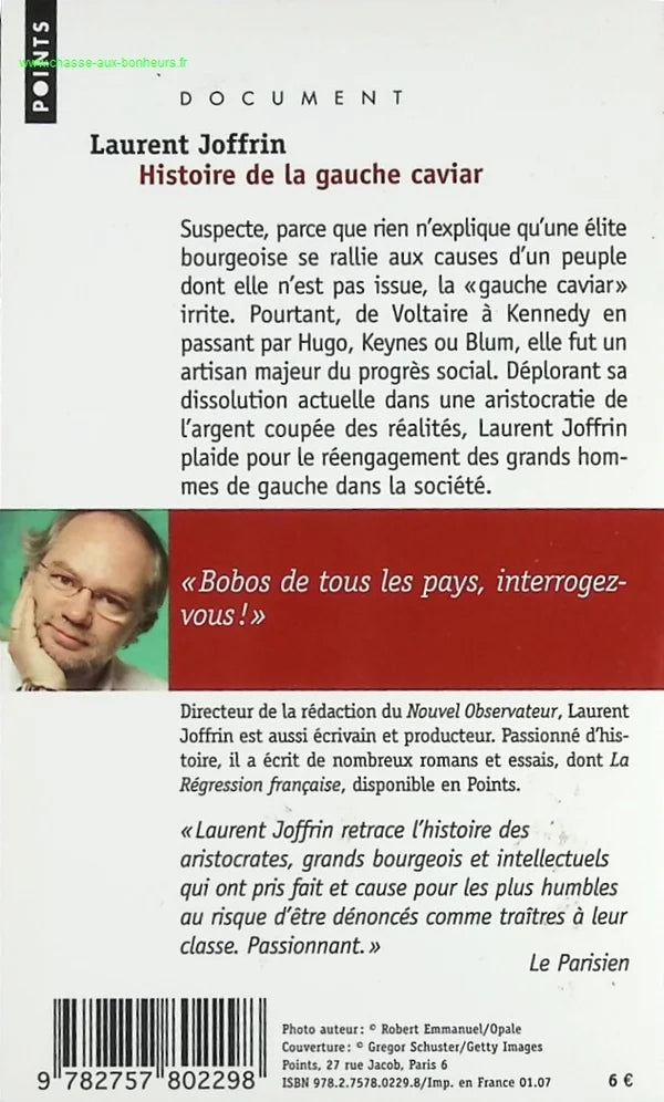 History of the Caviar Left - Laurent Joffrin - book