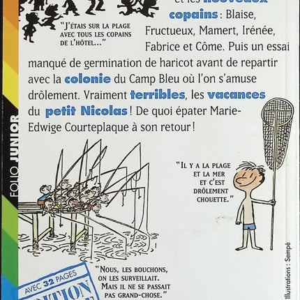 Little Nicholas's Holidays - René Goscinny, Jean-Jacques Sempé - book
