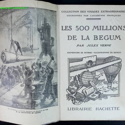 Les 500 millions de la Begum - Jules Verne - livre