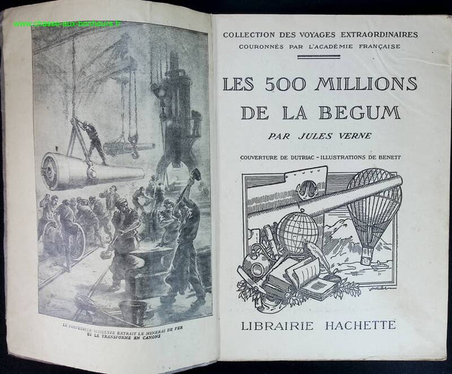 Les 500 millions de la Begum - Jules Verne - livre