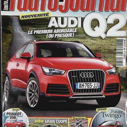 Audi Q2 - L'auto journal - n° 862 - 2012 - revue magazine - voiture