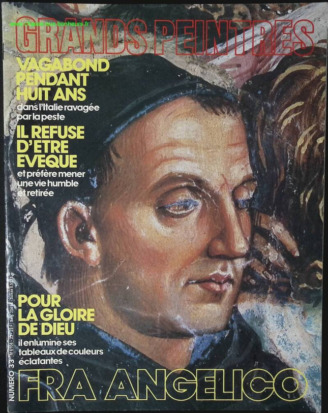 Fra Angelico - Grands Peintres - n° 33 - revue magazine + 4 reproductions - ART peinture