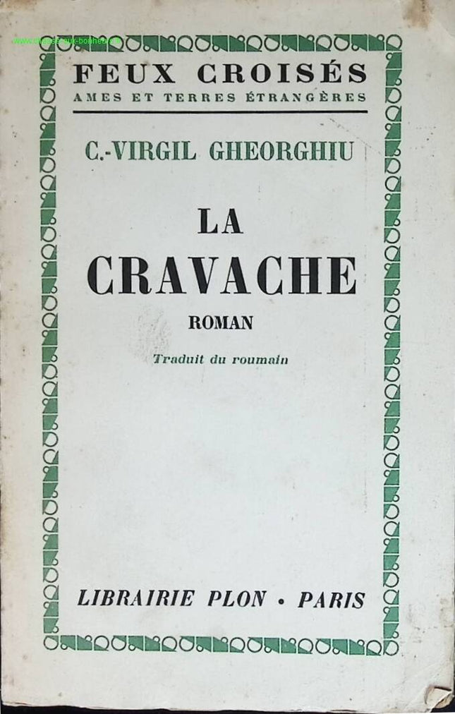 Die Peitsche - Signatur Widmung Autogramm C.- Virgil Gheorghiu - Buch