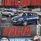 Die geheimen Projekte von DACIA - L'auto journal - Nr. 818 - 2010 - Zeitschriftenbericht - Auto