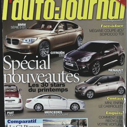 Special new releases - L'auto journal - n° 771 - 2009 - magazine review - car