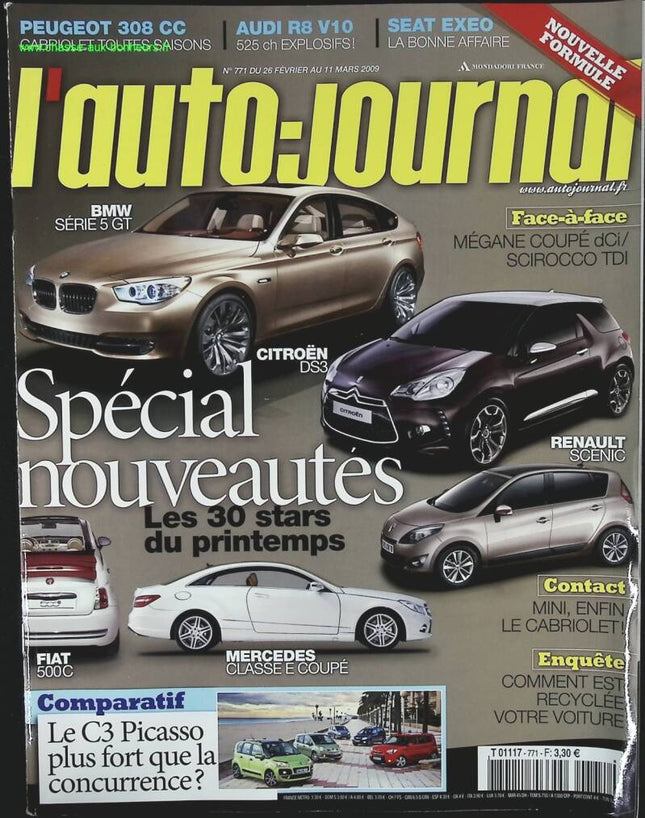 Besondere Neuerscheinungen - L'auto journal - Nr. 771 - 2009 - Zeitschriftenkritik - Auto