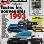 Alle Neuerscheinungen 1993 - L'auto journal - Nr. 22 - 1992 - Zeitschriftenkritik - Auto
