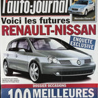 Futur Renault Nissan - L'auto journal - n° 538 - 2000 - revue magazine - voiture