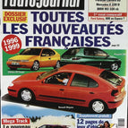 All the latest French news - L'auto journal - n° 416 - 1995 - magazine review - car