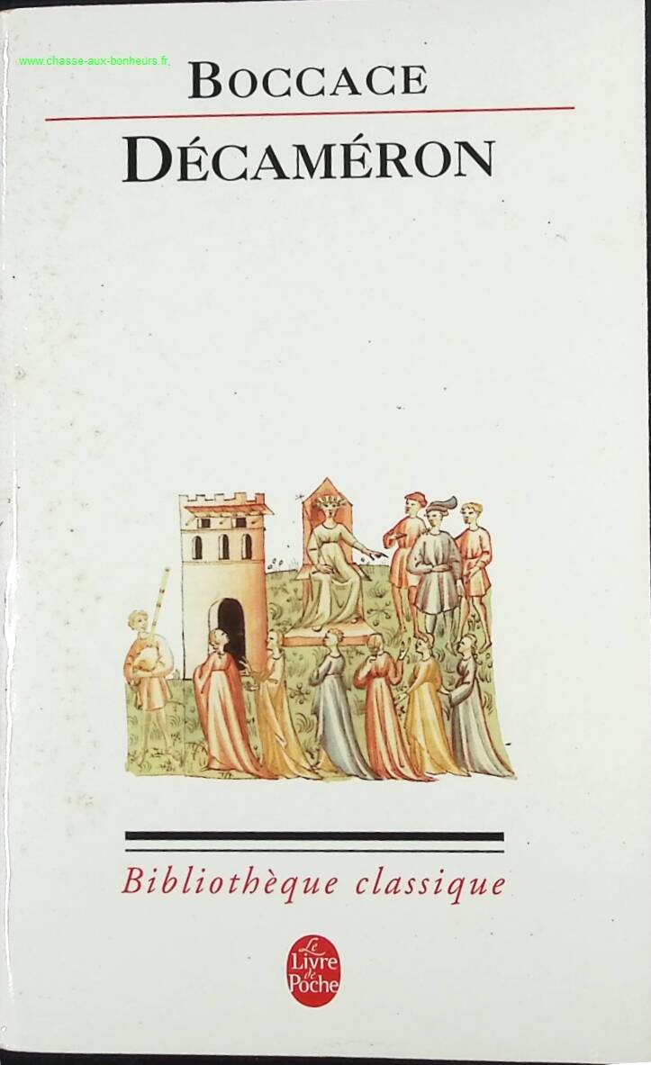 Décaméron - Boccace - livre