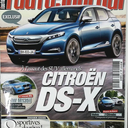 Citroën DS X - L'auto journal - n° 861 - 2012 - revue magazine - voiture