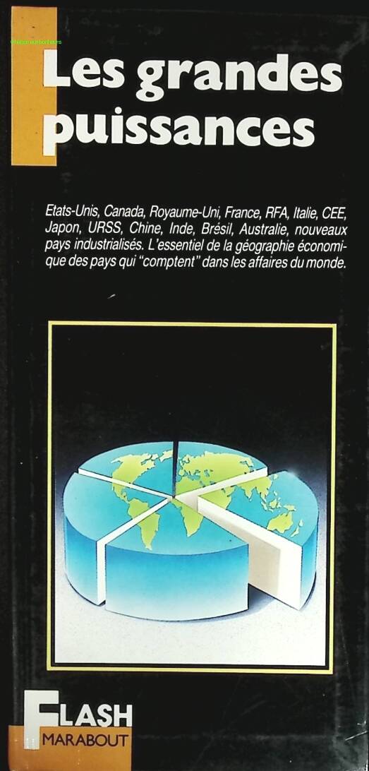 Les grandes puissances - Marabout - livre