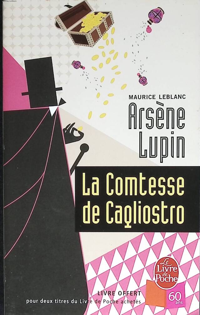 Arsène Lupin - La comtesse de Cagliostro - Maurice Leblanc - 2013 - livre