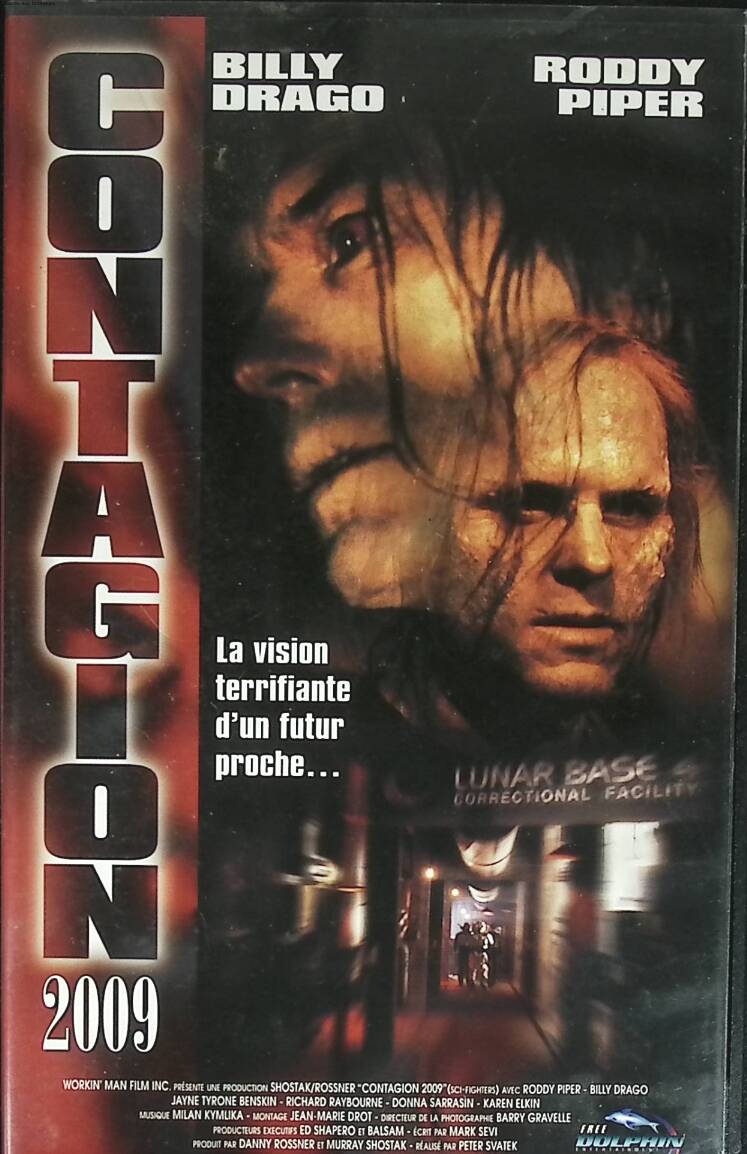 Contagion 2009 - Billy Drago - cassette vidéo vhs K7