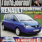 Renault Avantime - L'auto journal - n° 524 - 1999 - revue magazine - voiture