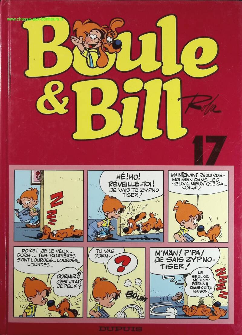 Boule et Bill, tome 17 - Jean Roba - Livre BD