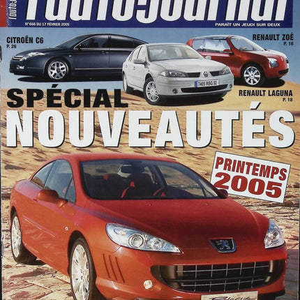 Special new releases - L'auto journal - n° 666 - 2005 - magazine review - car