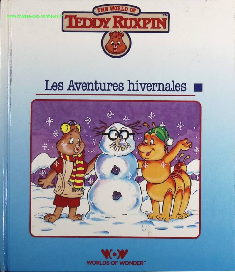 Winter Adventures - Teddy Ruxpin - Book