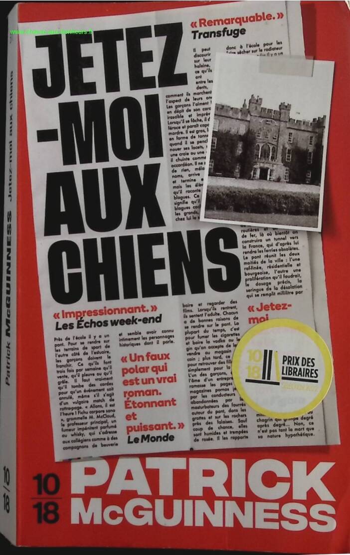 Throw Me to the Dogs - Patrick McGuinness - book