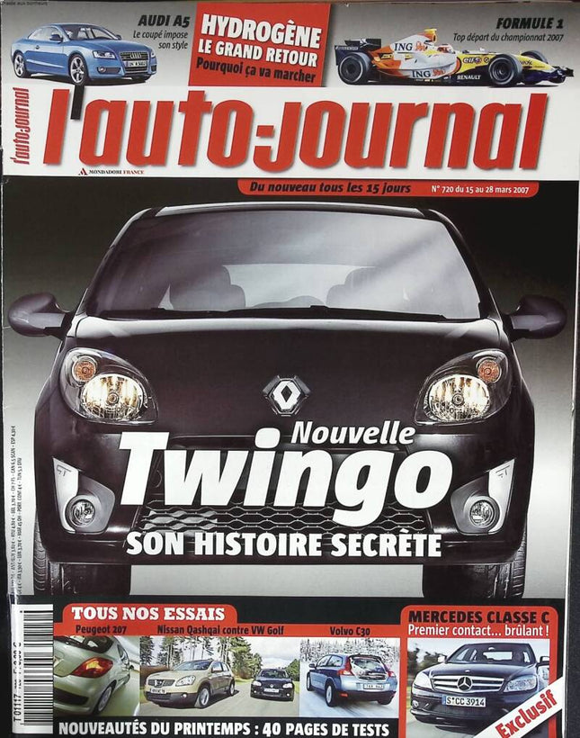 New Twingo: Its Secret History - L'auto journal - No. 720 - 2007 - Magazine Review - Car