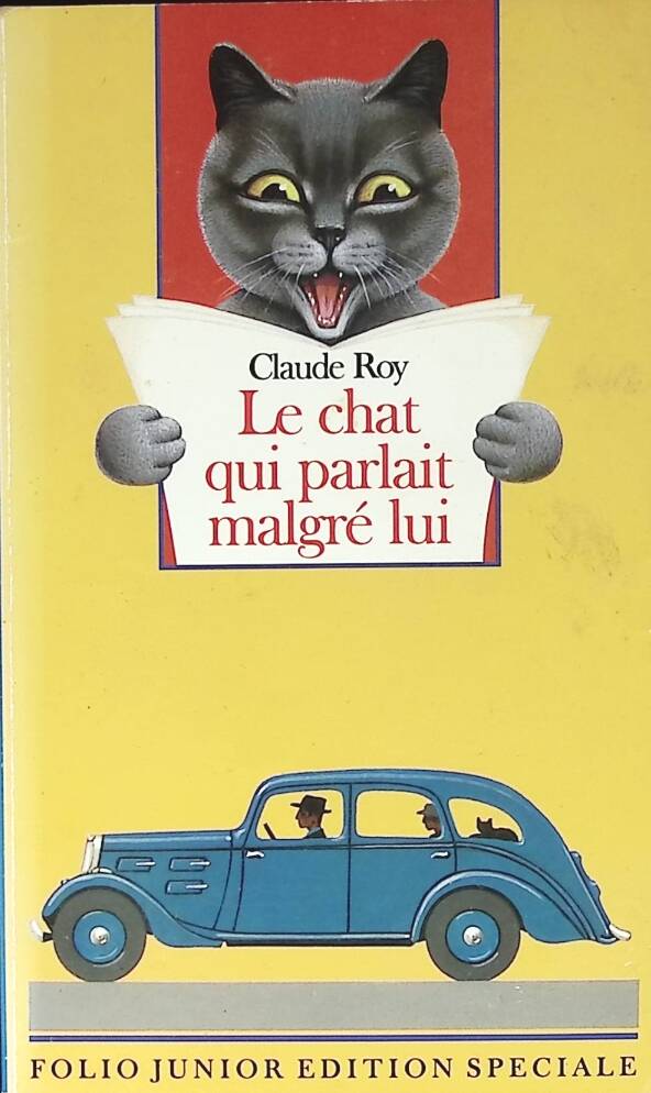 The Cat Who Spoke in Spite of Himself - Claude Roy - 1992 - book