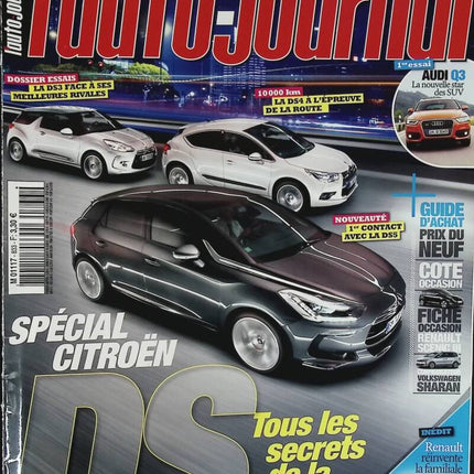 Citroën DS Special - L'auto journal - n° 833 - 2011 - magazine review - car