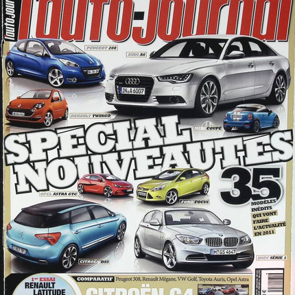 Special new releases - L'auto journal - n° 817 - 2010 - magazine review - car