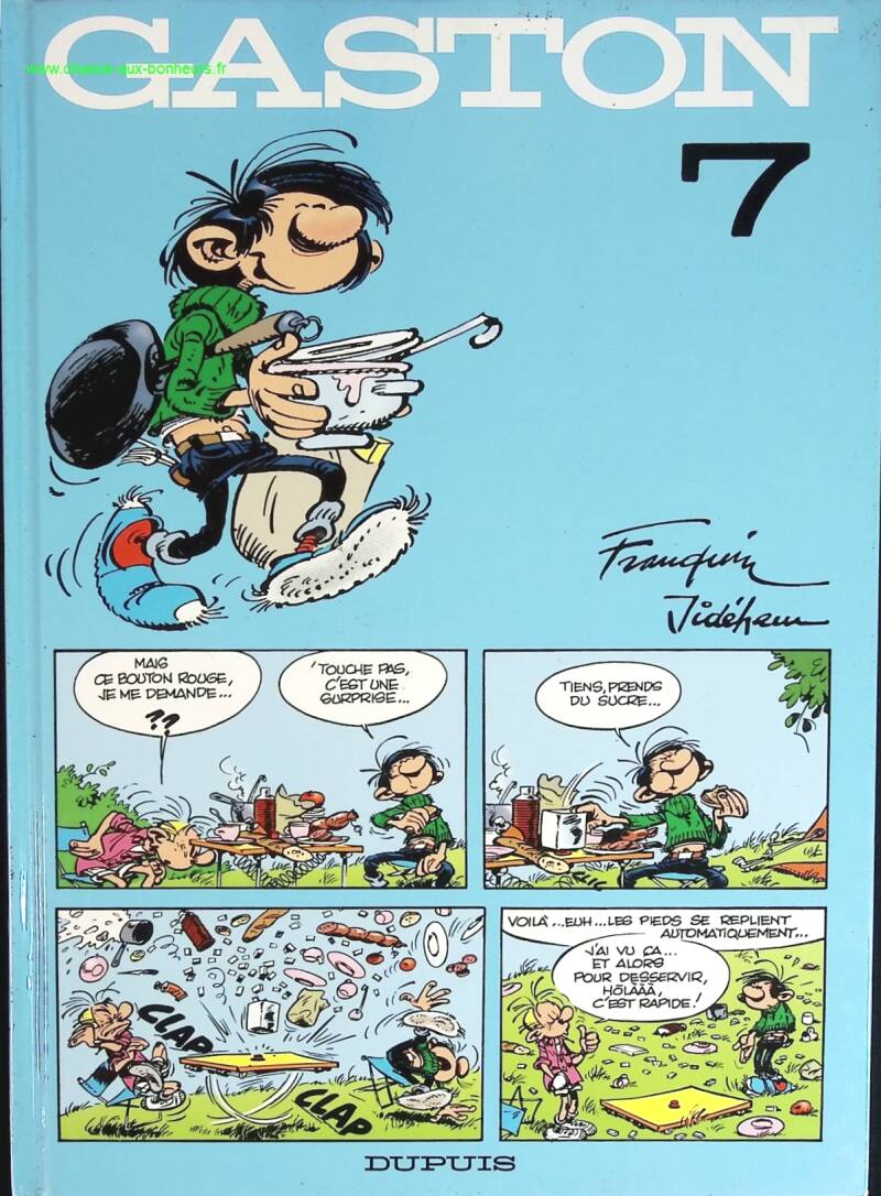 Gaston, tome 7 - André Franquin - livre BD
