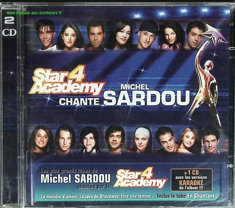 Sing Michel Sardou - Star Academy 4 - CD