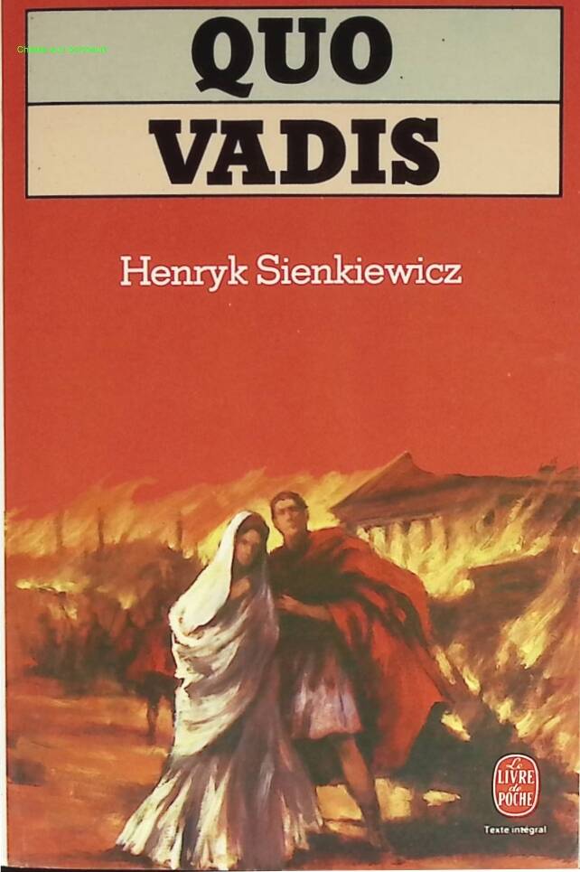 Quo vadis - Henryk Sienkiewicz - 1991 - livre