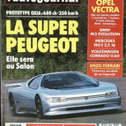 La super Peugeot - L'auto journal - n° 16 - 1988 - revue magazine - voiture
