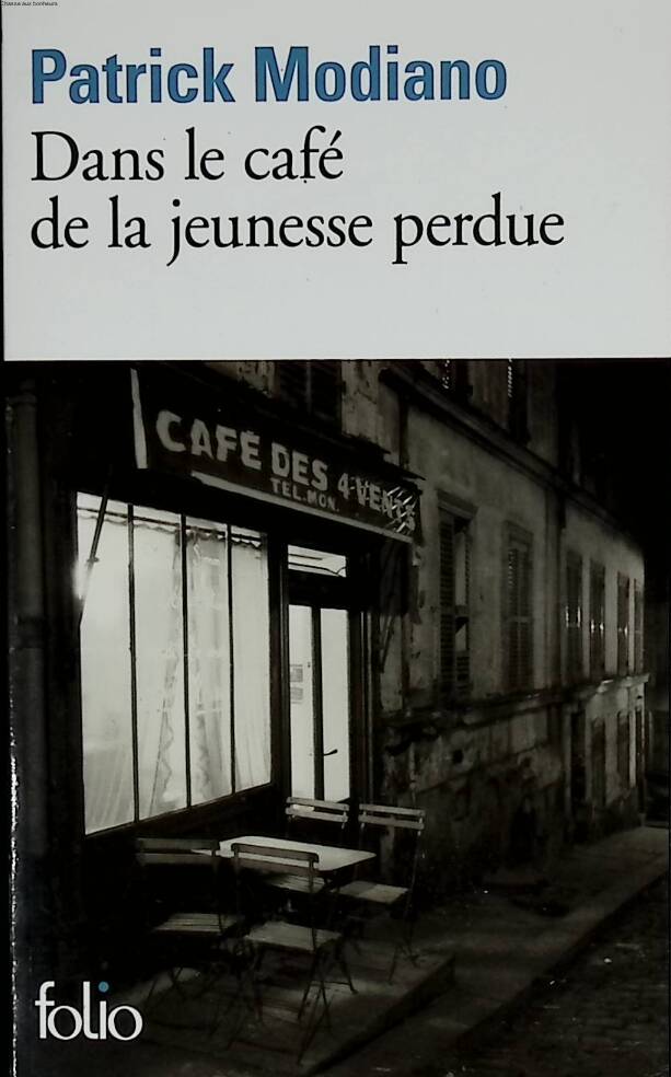 Dans le café de la jeunesse perdue - Patrick Modiano - livre