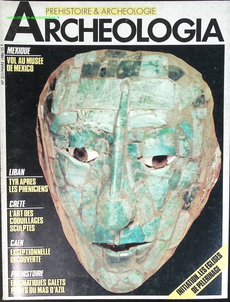 Archeologia - n° 211 - revue magazine