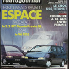 Renault Espace – L'auto Journal – Nr. 7 – 1991 – Zeitschriftenrezension – Auto