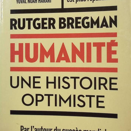 Die Menschheit – Eine optimistische Geschichte – Rutger Bregman – Buch