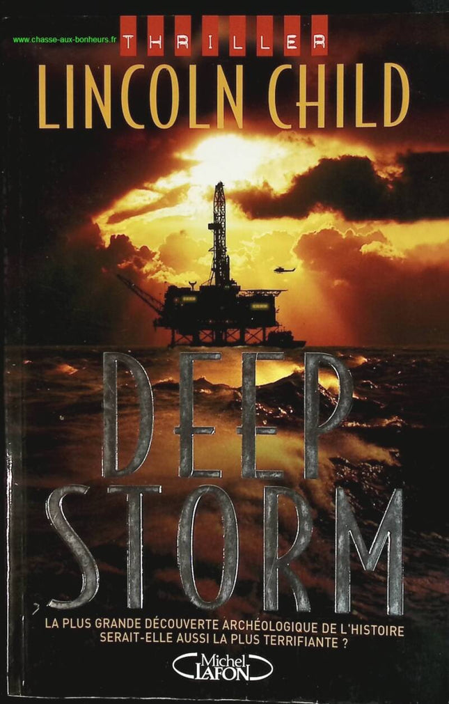 Deep Storm - Lincoln Child - book
