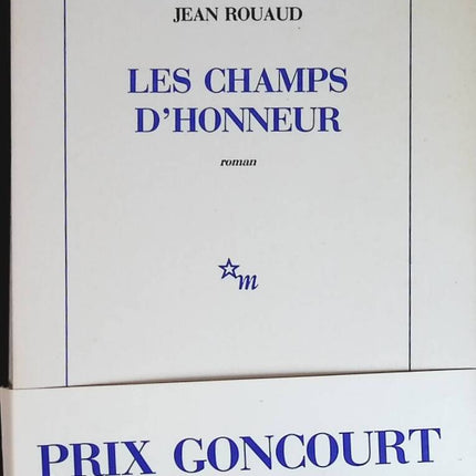 Fields of Honor - Jean Rouaud - Goncourt book