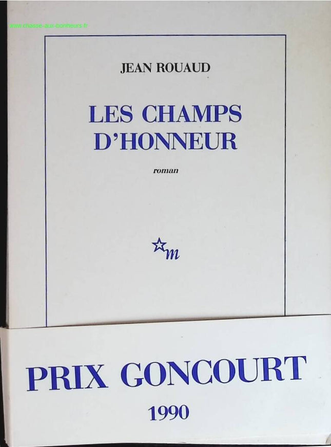 Felder der Ehre - Jean Rouaud - Goncourt Buch
