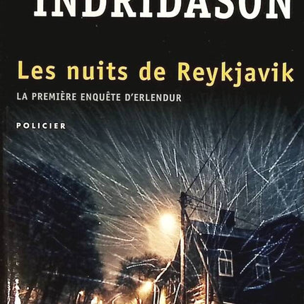 Reykjavik Nights - Arnaldur Indridason - book