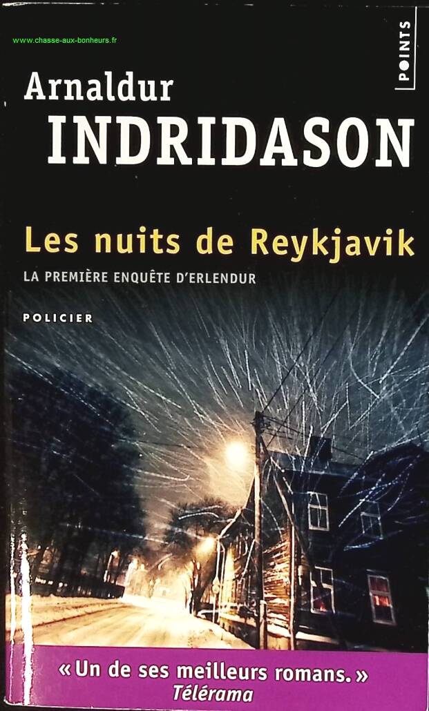 Les Nuits de Reykjavik - Arnaldur Indridason - livre